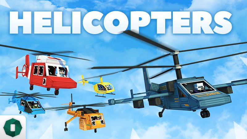 Helicopters on the Minecraft Marketplace by Octovon
