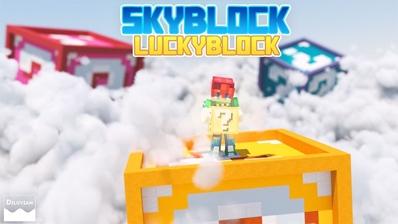 Skyblock Lucky Block on the Minecraft Marketplace by Diluvian Skyblock Lucky Block on the Minecraft Marketplace by Diluvian
