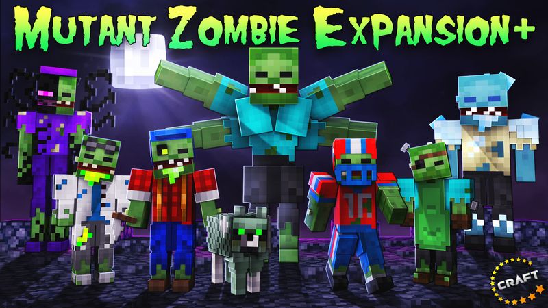Mutant Zombie Expansion on the Minecraft Marketplace by The Craft Stars