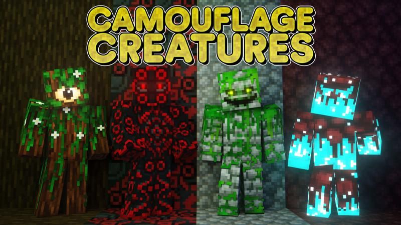 Camouflage Creatures on the Minecraft Marketplace by CubeCraft Games