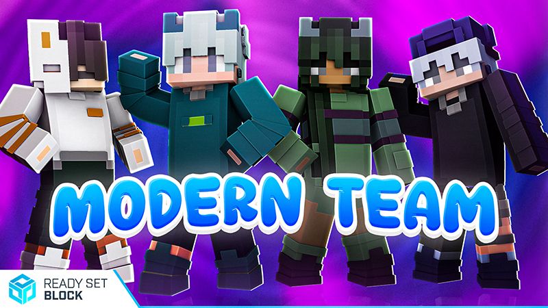 Modern Team on the Minecraft Marketplace by Ready, Set, Block! Modern Team on the Minecraft Marketplace by Ready, Set, Block!