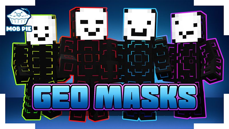 Geo Masks on the Minecraft Marketplace by Mob Pie