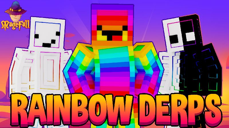 Rainbow Derps on the Minecraft Marketplace by Magefall