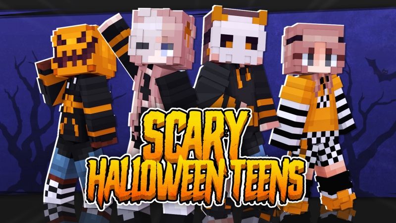 Scary Halloween Teens on the Minecraft Marketplace by Fall Studios Scary Halloween Teens on the Minecraft Marketplace by Fall Studios