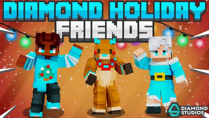 Diamond Holiday Friends on the Minecraft Marketplace by Diamond Studios
