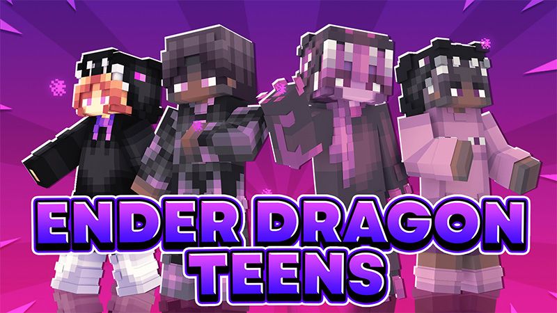 Ender Dragon Teens by Cynosia (Minecraft Skin Pack) - Minecraft