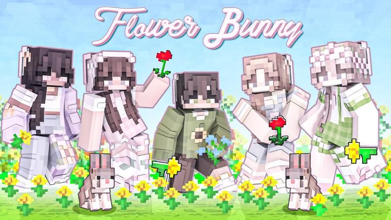 Flower bunny on the Minecraft Marketplace by DogHouse