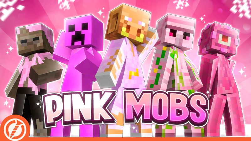 Pink Mobs on the Minecraft Marketplace by Loose Screw