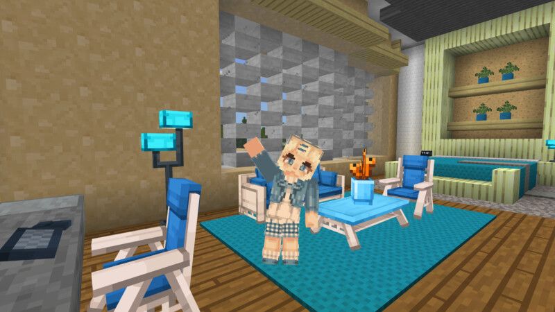 Oceanic Modern Mansion by CrackedCubes