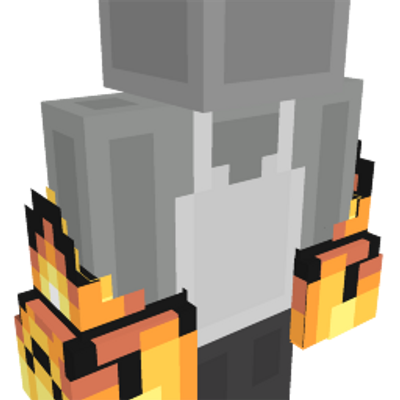 Flametech Gauntlets on the Minecraft Marketplace by Scai Quest