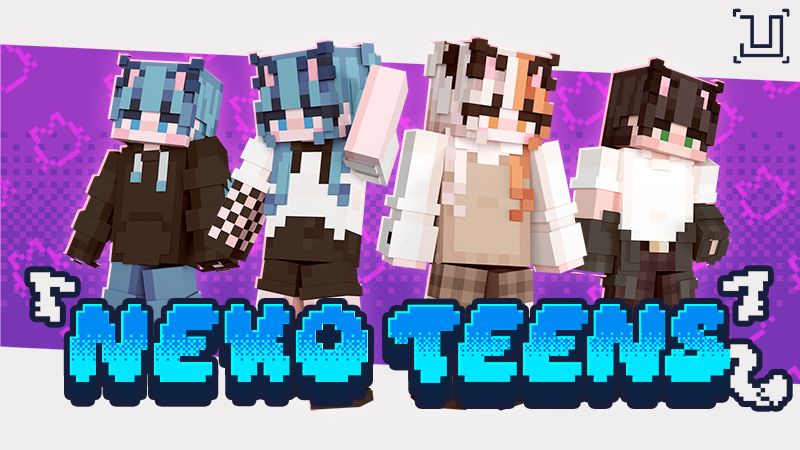 Neko Teens on the Minecraft Marketplace by UnderBlocks Studios Neko Teens on the Minecraft Marketplace by UnderBlocks Studios