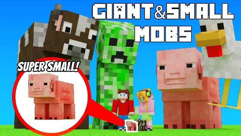 Giant Small Mobs on the Minecraft Marketplace by VoxelBlocks Giant Small Mobs on the Minecraft Marketplace by VoxelBlocks
