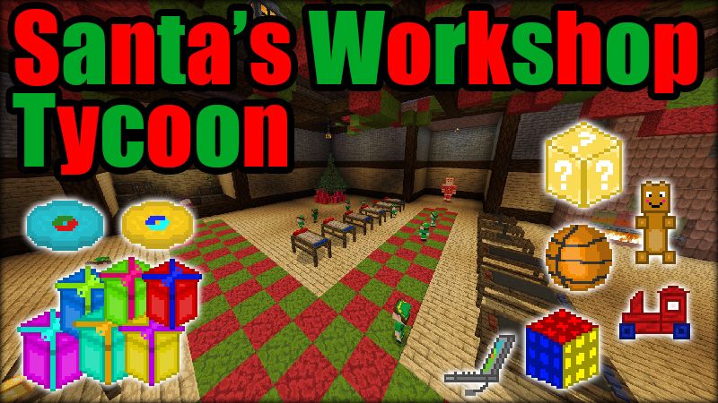 Santas Workshop Tycoon on the Minecraft Marketplace by Vatonage Santas Workshop Tycoon on the Minecraft Marketplace by Vatonage