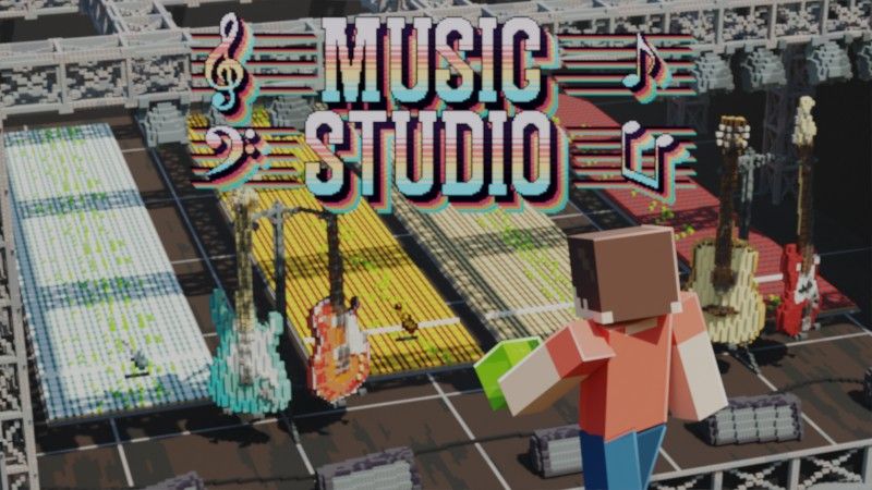 Music Studio on the Minecraft Marketplace by MelonBP Music Studio on the Minecraft Marketplace by MelonBP