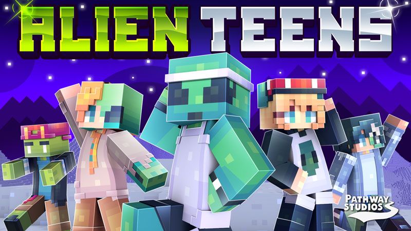 Alien Teens on the Minecraft Marketplace by Pathway Studios Alien Teens on the Minecraft Marketplace by Pathway Studios