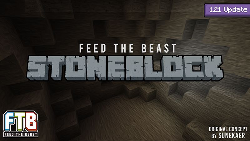 Stoneblock on the Minecraft Marketplace by FTB