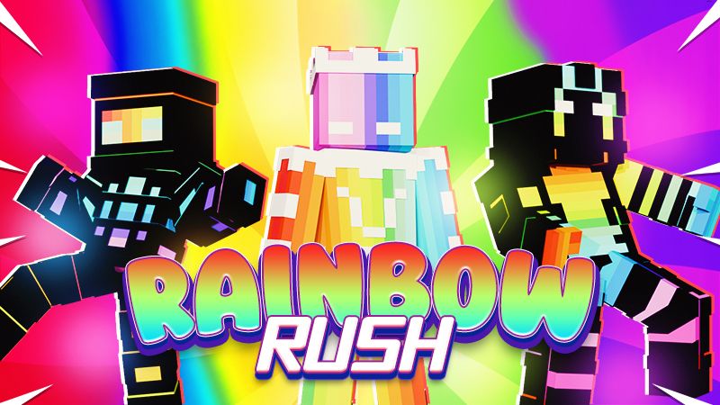 Rainbow Rush on the Minecraft Marketplace by Dalibu Studios