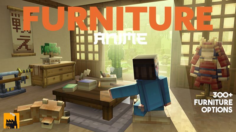 Anime Furniture on the Minecraft Marketplace by Block Factory