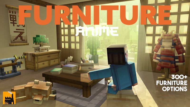 Anime Furniture on the Minecraft Marketplace by Block Factory Anime Furniture on the Minecraft Marketplace by Block Factory