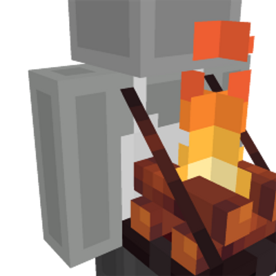 Fiery Logs on the Minecraft Marketplace by Ninja Squirrel Gaming