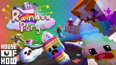 Rainbow Purge on the Minecraft Marketplace by House of How