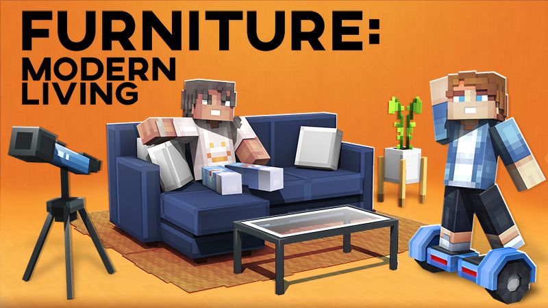 Furniture Modern Living on the Minecraft Marketplace by Norvale