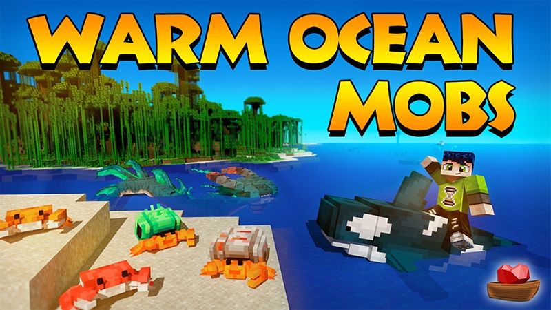Warm Ocean Mobs on the Minecraft Marketplace by Lifeboat