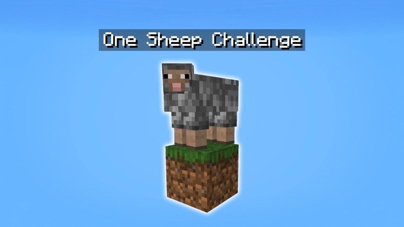 One Sheep Challenge on the Minecraft Marketplace by Lifeboat One Sheep Challenge on the Minecraft Marketplace by Lifeboat