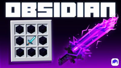 Obsidian Tools on the Minecraft Marketplace by Block Factory