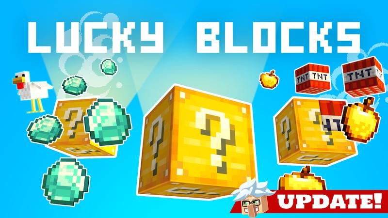 Lucky Blocks on the Minecraft Marketplace by Cubed Creations Lucky Blocks on the Minecraft Marketplace by Cubed Creations