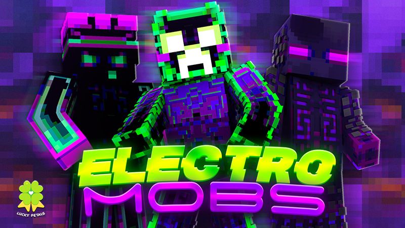 Electro Mobs on the Minecraft Marketplace by The Lucky Petals