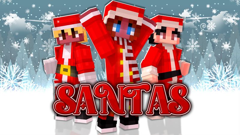 Santas on the Minecraft Marketplace by Venift