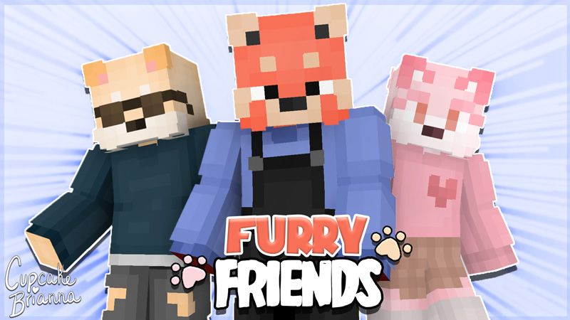 Furry Friends Skin Pack on the Minecraft Marketplace by CupcakeBrianna