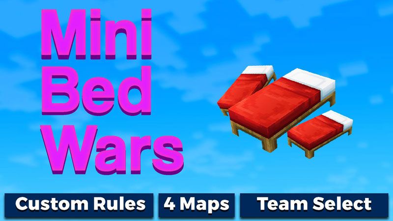 Mini Bed Wars on the Minecraft Marketplace by Waypoint Studios Mini Bed Wars on the Minecraft Marketplace by Waypoint Studios