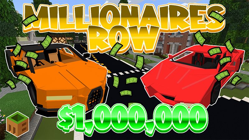 Millionaire Row on the Minecraft Marketplace by MobBlocks Millionaire Row on the Minecraft Marketplace by MobBlocks