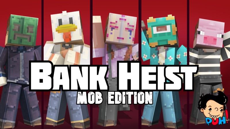 Bank Heist Mob Edition on the Minecraft Marketplace by Duh Bank Heist Mob Edition on the Minecraft Marketplace by Duh