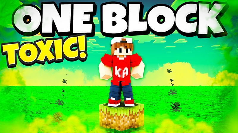 One Block Toxic on the Minecraft Marketplace by KA Studios One Block Toxic on the Minecraft Marketplace by KA Studios