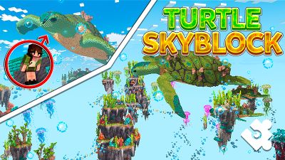 Turtle Skyblock on the Minecraft Marketplace by Cynosia