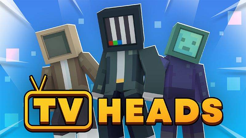 TV Heads on the Minecraft Marketplace by Piki Studios
