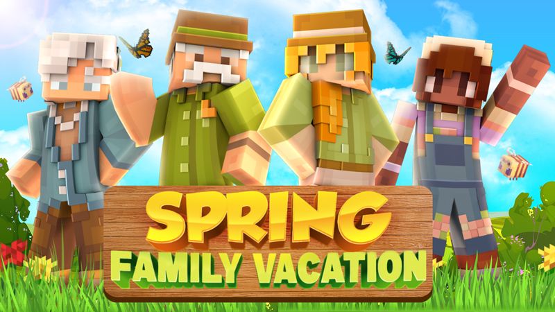 Spring Family Vacation on the Minecraft Marketplace by The Craft Stars