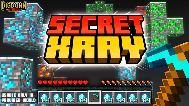 Secret Xray on the Minecraft Marketplace by Dig Down Studios