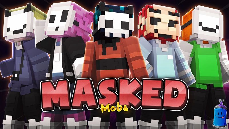 Masked Mobs on the Minecraft Marketplace by Street Studios Masked Mobs on the Minecraft Marketplace by Street Studios