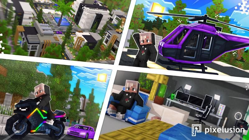 Gamer Town on the Minecraft Marketplace by Pixelusion Gamer Town on the Minecraft Marketplace by Pixelusion
