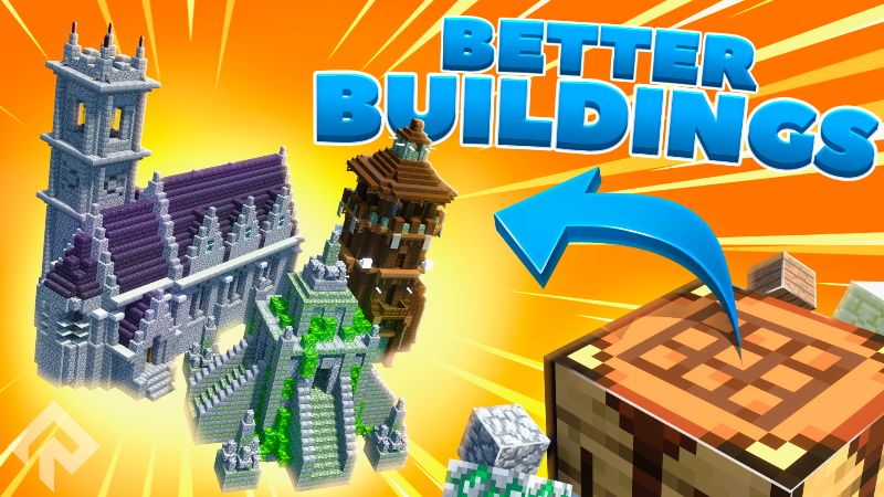 Better Buildings on the Minecraft Marketplace by RareLoot Better Buildings on the Minecraft Marketplace by RareLoot