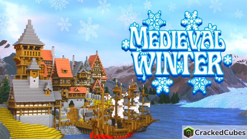 Medieval Winter on the Minecraft Marketplace by CrackedCubes Medieval Winter on the Minecraft Marketplace by CrackedCubes