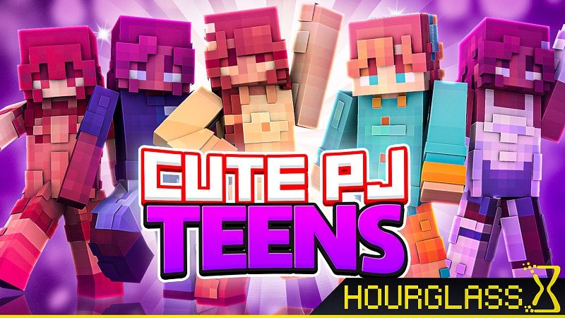 Cute PJ Teens on the Minecraft Marketplace by Hourglass Studios Cute PJ Teens on the Minecraft Marketplace by Hourglass Studios