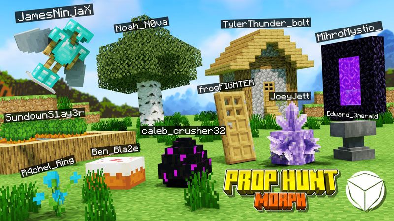 Prop Hunt Morph on the Minecraft Marketplace by Logdotzip