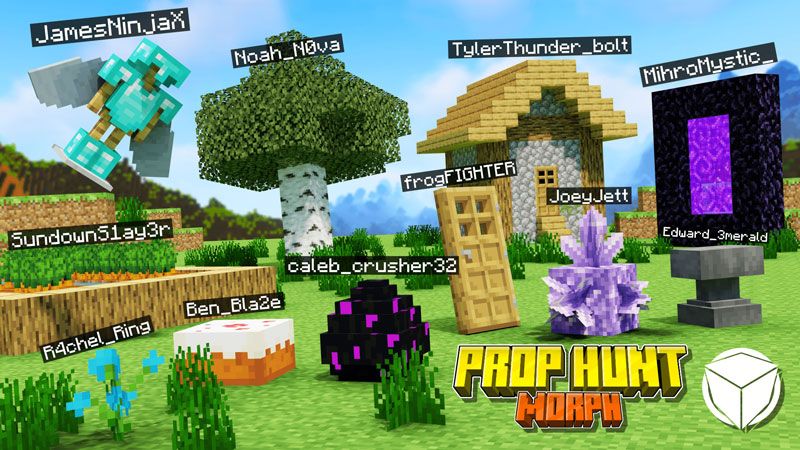 Prop Hunt Morph on the Minecraft Marketplace by Logdotzip Prop Hunt Morph on the Minecraft Marketplace by Logdotzip