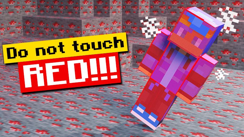 Dont touch the color red on the Minecraft Marketplace by Mine-North Dont touch the color red on the Minecraft Marketplace by Mine-North