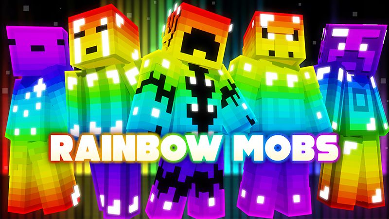 Rainbow Mobs on the Minecraft Marketplace by Minty